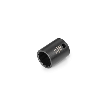 3/8 Inch Drive X 11/16 Inch 12-Point Impact Socket